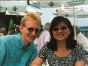 Suzanna's first visit to Germany, 24 Aug 1997       (Lake Chiemsee, Bavaria)