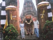 Hans-Gerd's third visit to Indonesia, 3 Sep 2000 (Barong Dance, Bali)